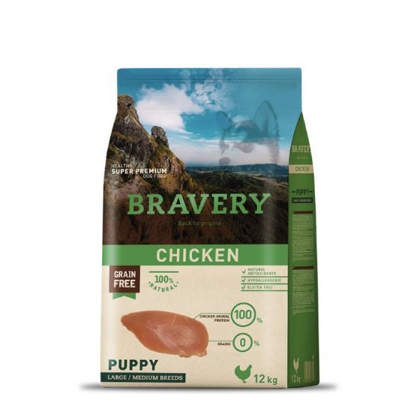 BRAVERY CHICKEN PUPPY MEDIUM-LARGE