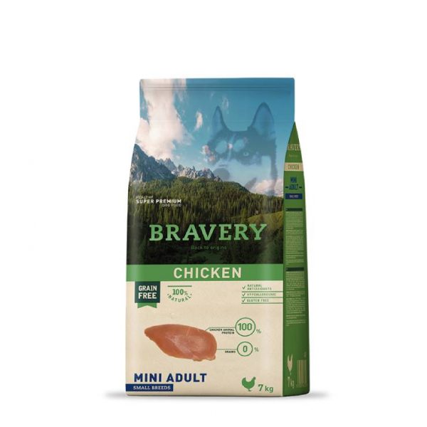 BRAVERY CHICKEN MINI ADULT SMALL