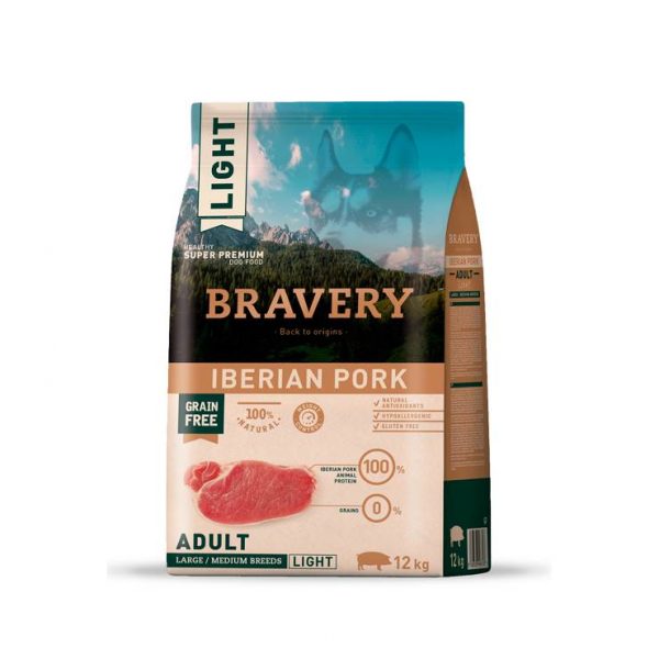 BRAVERY IBERIAN PORK ADULT MEDIUM-LARGE LIGHT