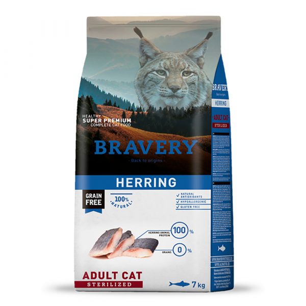 Bravery Arenque Adult Cat Sterilized